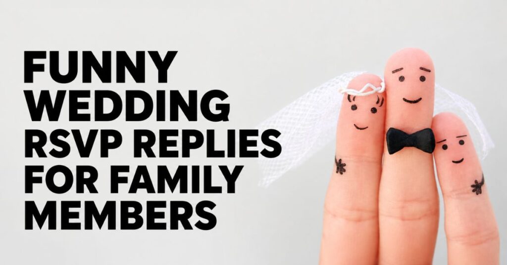 funny wedding rsvp replies