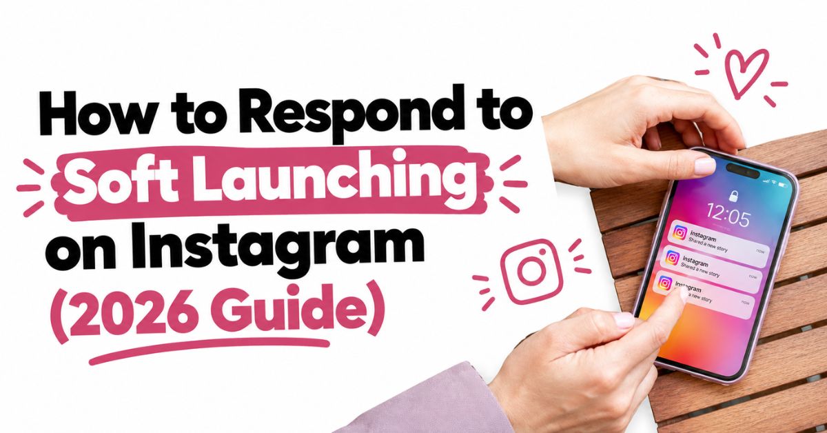 How to Respond to Soft Launching on Instagram (2026 Guide)