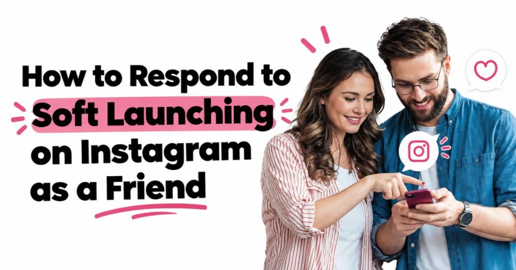 how to respond to soft launching on instagram