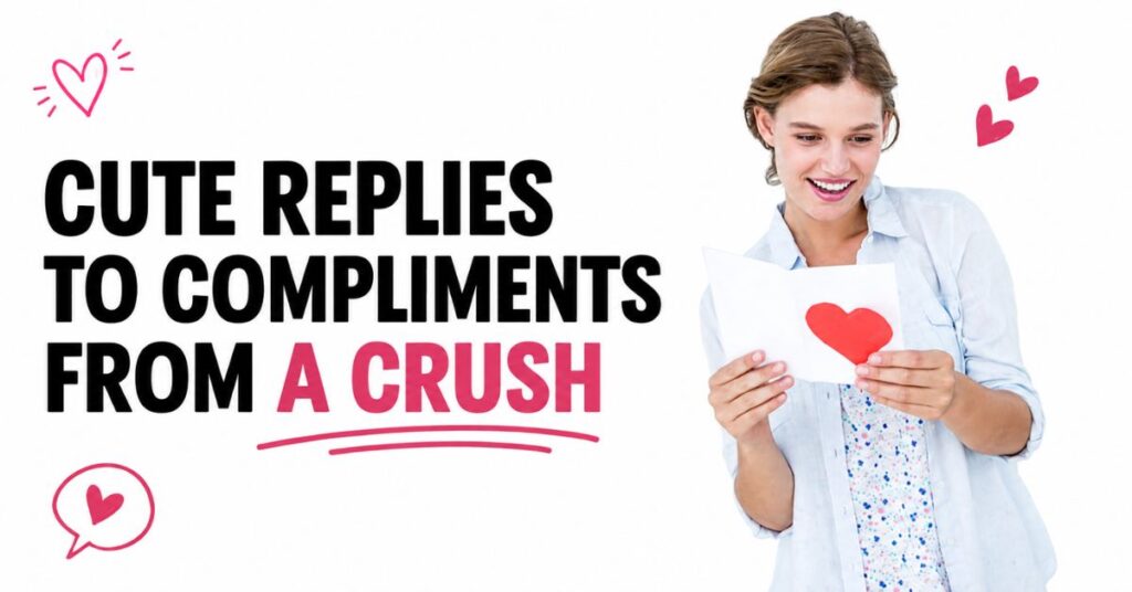cute replies to compliments 