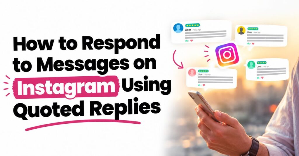 how to respond to messages on Instagram