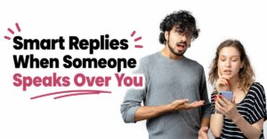 smart replies when someone speaks over you
